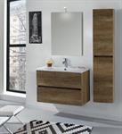 composizione bagno base + lavabo + specchio + colonna 90 bali - Edil Casa | Arredo bagno Termoarredi, Design di interni